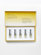 Legends for Her fragrance testers — close-up of 2 ml spray sample vials on white background
